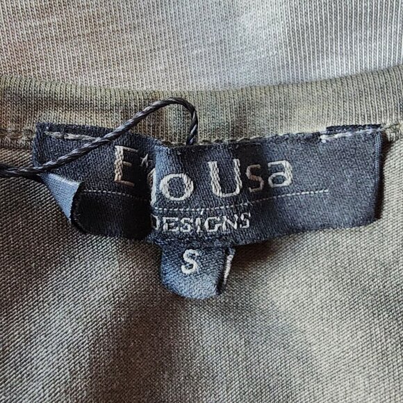 NWT E'Go USA Designs Sturgis 82nd Motorcycle Ralley 2022 Green Top Small - Picture 8 of 12